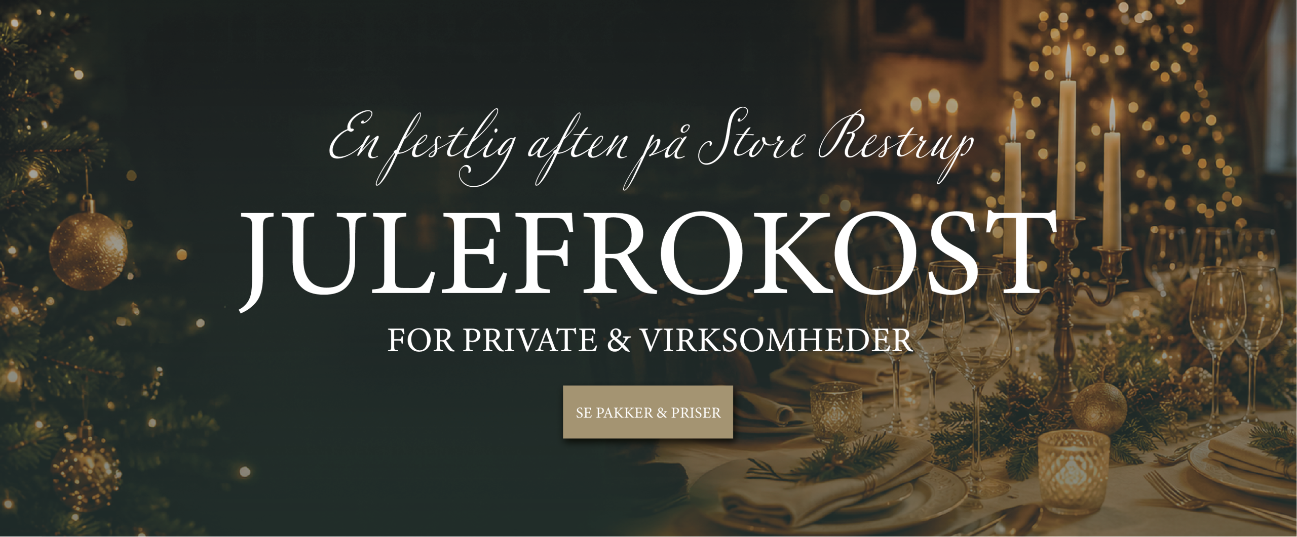 Julefrokost på Store Restrup